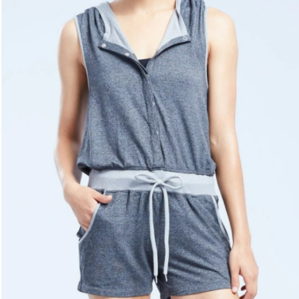 ZOBHA Cole Sleeveless Hoodie Romper